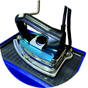 Electric Steam Iron. With & Temperature Control.